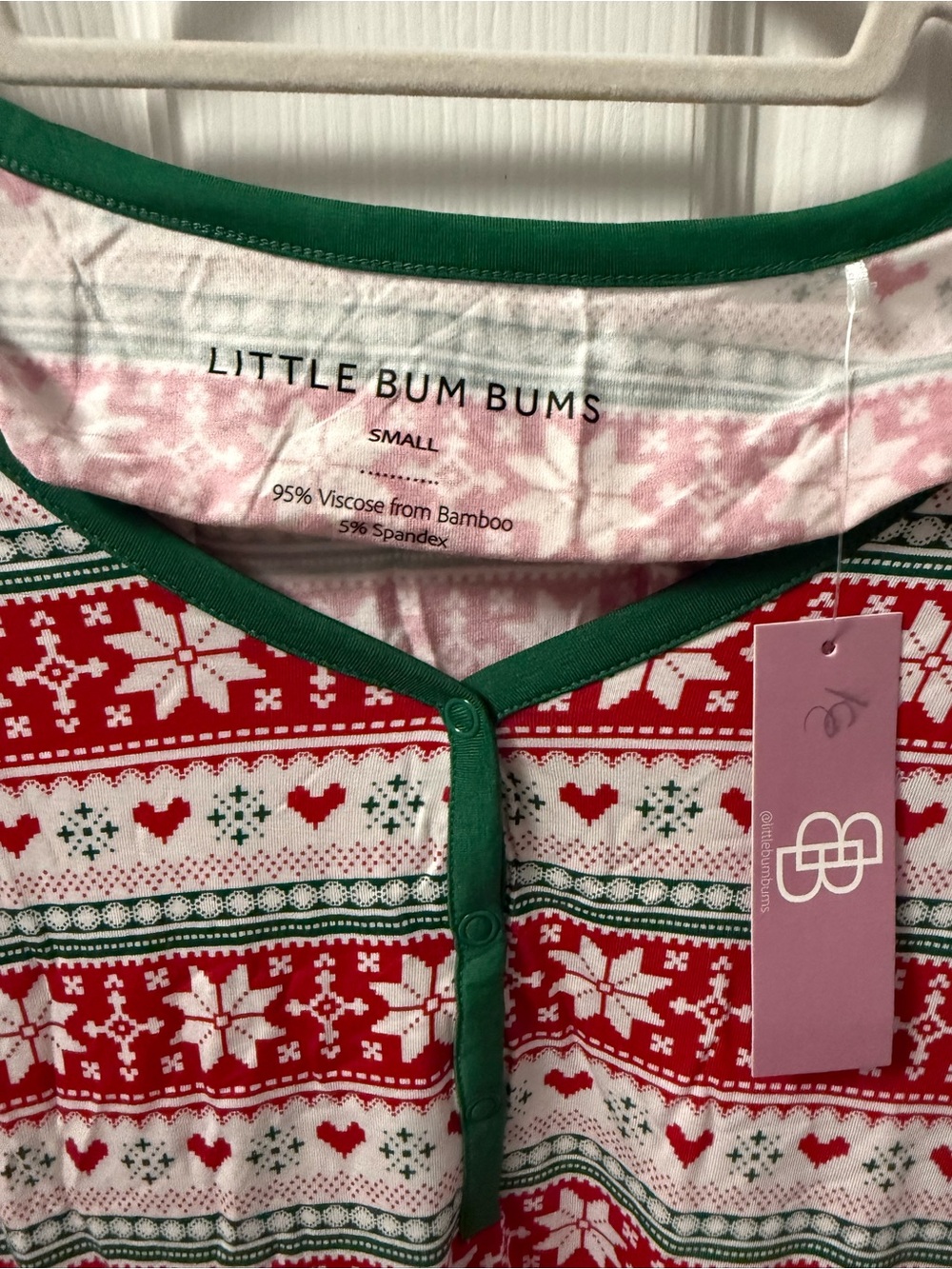 Little Bum Bums Bamboo PJ top NWT - small